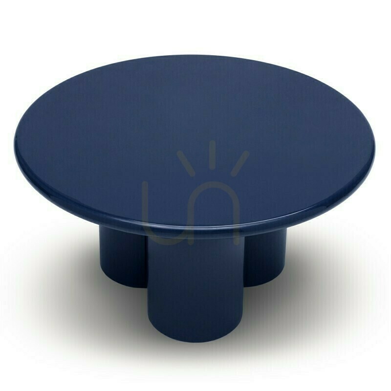 Preview BURGUN 80 cm Coffee Table, Cobalt Blue, High-Gloss, Nova Nook BURGUN 80 cm Coffee Table, Cobalt Blue, High-Gloss, Nova Nook