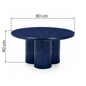 BURGUN 80 cm Coffee Table, Cobalt Blue, High-Gloss, Nova Nook 6 BURGUN 80 cm Coffee Table, Cobalt Blue, High-Gloss, Nova Nook small 6