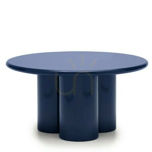 BURGUN 80 cm Coffee Table, Cobalt Blue, High-Gloss, Nova Nook 0 BURGUN 80 cm Coffee Table, Cobalt Blue, High-Gloss, Nova Nook small 0