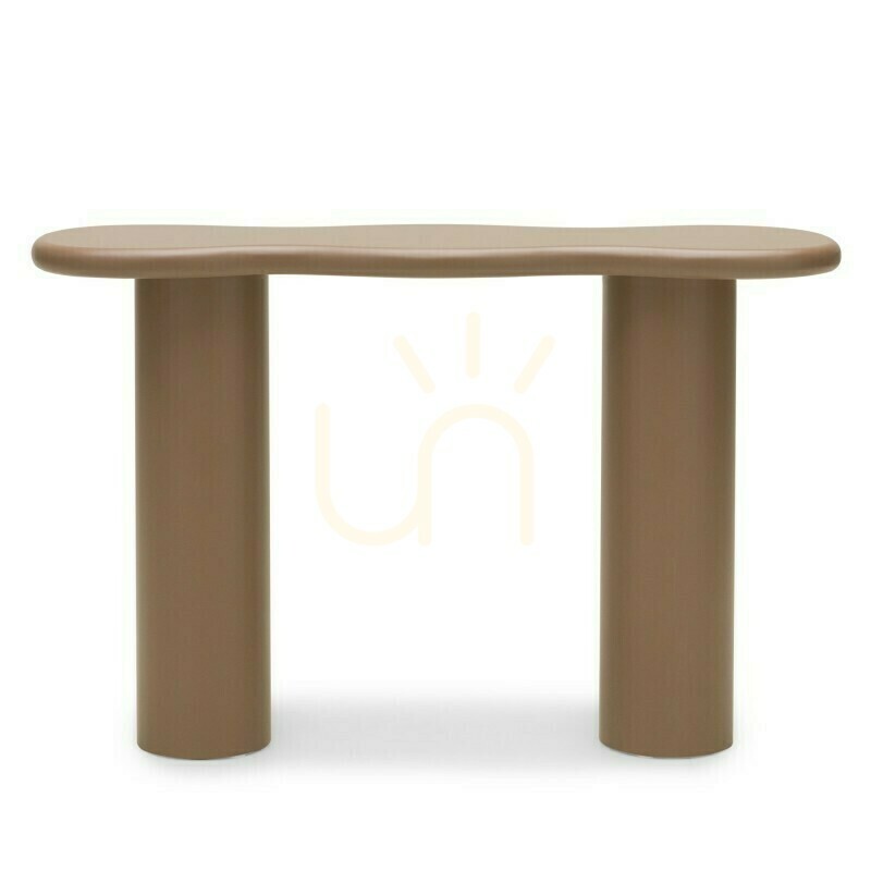 Display CHIC Console Table/Desk, 120 cm, Light Brown/Mocha by Nova Nook CHIC Console Table/Desk, 120 cm, Light Brown/Mocha by Nova Nook