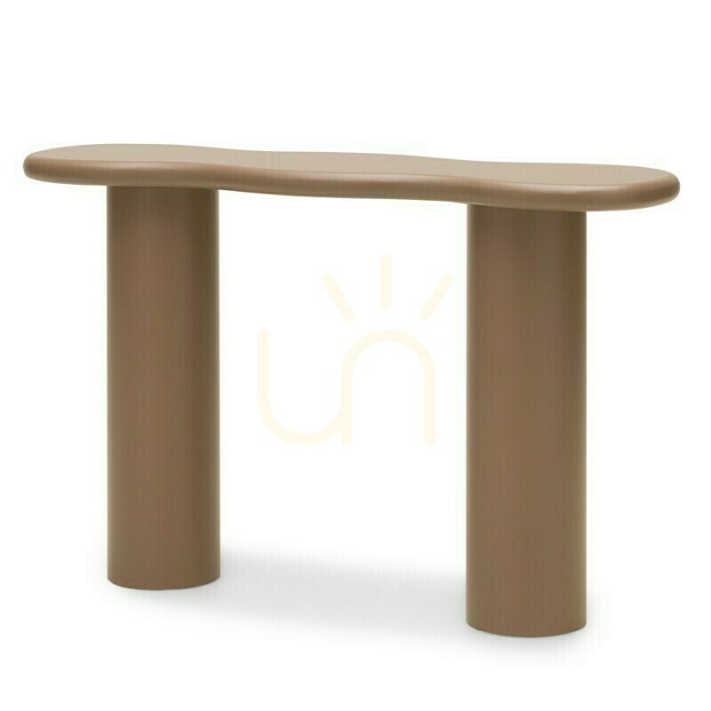 Check CHIC Console Table/Desk, 120 cm, Light Brown/Mocha by Nova Nook CHIC Console Table/Desk, 120 cm, Light Brown/Mocha by Nova Nook