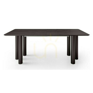 OAL Extendable Table 140–200 cm, Oak Veneer, Black, Beech Wood, Rounded Nova Nook 0 OAL Extendable Table 140–200 cm, Oak Veneer, Black, Beech Wood, Rounded Nova Nook small 0