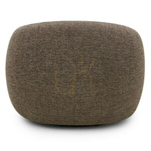 NORA Swivel Chair, Brown and Cream, with Rounded Shapes by Nova Nook 6 NORA Swivel Chair, Brown and Cream, with Rounded Shapes by Nova Nook small 6