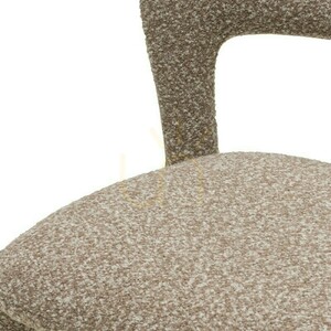 Set of 2 IROKIII upholstered stools, brown and gray; minimum order quantity: 2 pieces, Nova Nook 2 Set of 2 IROKIII upholstered stools, brown and gray; minimum order quantity: 2 pieces, Nova Nook small 2