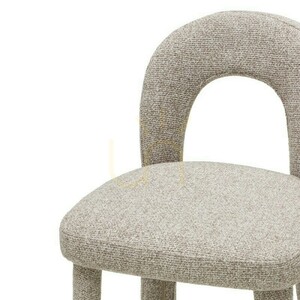 ARI Upholstered Stool, Brown and Cream, Nova Nook 1 ARI Upholstered Stool, Brown and Cream, Nova Nook small 1