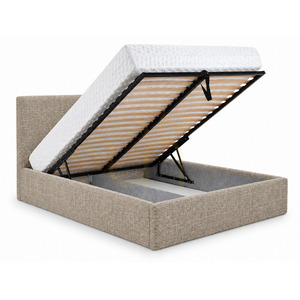 SEMPLICE Upholstered Bed with Storage – 180x200 – GAVA 11 GRAY-BEIGE Nova Nook small 2