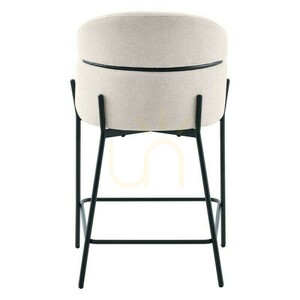 Set of 2 MAREO bar stools, light beige, black legs, minimum order quantity – 2 pieces, Nova Nook 4 Set of 2 MAREO bar stools, light beige, black legs, minimum order quantity – 2 pieces, Nova Nook small 4