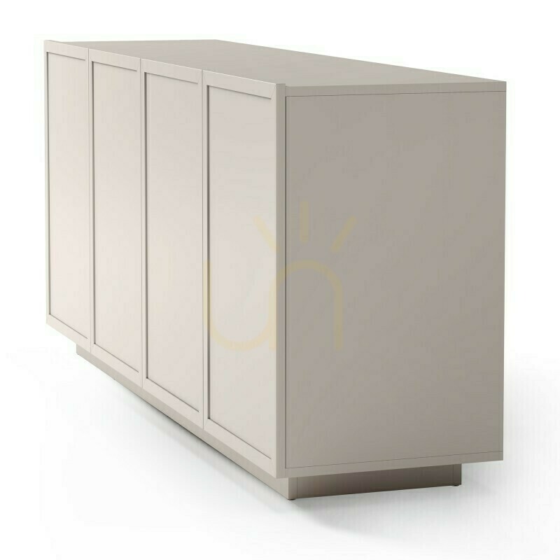 Preview OKA 160-cm four-door dresser, cashmere color, with Nova Nook panels OKA 160-cm four-door dresser, cashmere color, with Nova Nook panels