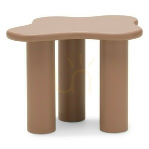 CHIC 60 cm Coffee Table, Rounded Shapes, Mocha Color by Nova Nook 0 CHIC 60 cm Coffee Table, Rounded Shapes, Mocha Color by Nova Nook small 0