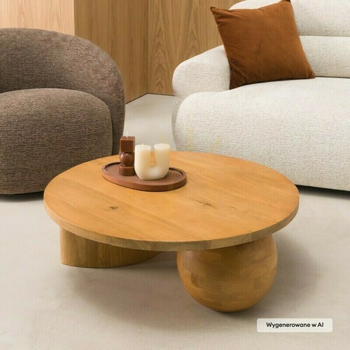 Check UMO Coffee Table, Mango Wood, Natural Nova Nook
