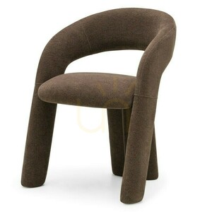 Set of 2 LISE upholstered armchairs, brown, minimum order quantity – 2 pieces, Nova Nook small 3