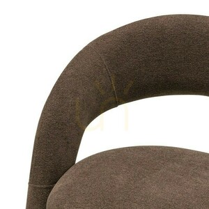 Set of 2 LISE upholstered armchairs, brown, minimum order quantity – 2 pieces, Nova Nook small 4