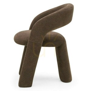 Set of 2 LISE upholstered armchairs, brown, minimum order quantity – 2 pieces, Nova Nook small 5