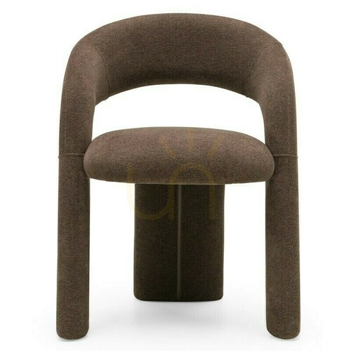 Check Set of 2 LISE upholstered armchairs, brown, minimum order quantity – 2 pieces, Nova Nook