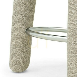 Set of 2 LISE upholstered stools, in beige and cream; minimum order quantity – 2 pieces, Nova Nook small 4