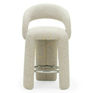 Set of 2 LISE upholstered stools, in beige and cream; minimum order quantity – 2 pieces, Nova Nook small 0
