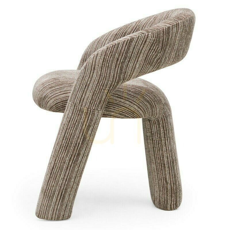 Display Set of 2 LISE upholstered armchairs, brown and cream; minimum order quantity – 2 pieces, Nova Nook Set of 2 LISE upholstered armchairs, brown and cream; minimum order quantity – 2 pieces, Nova Nook