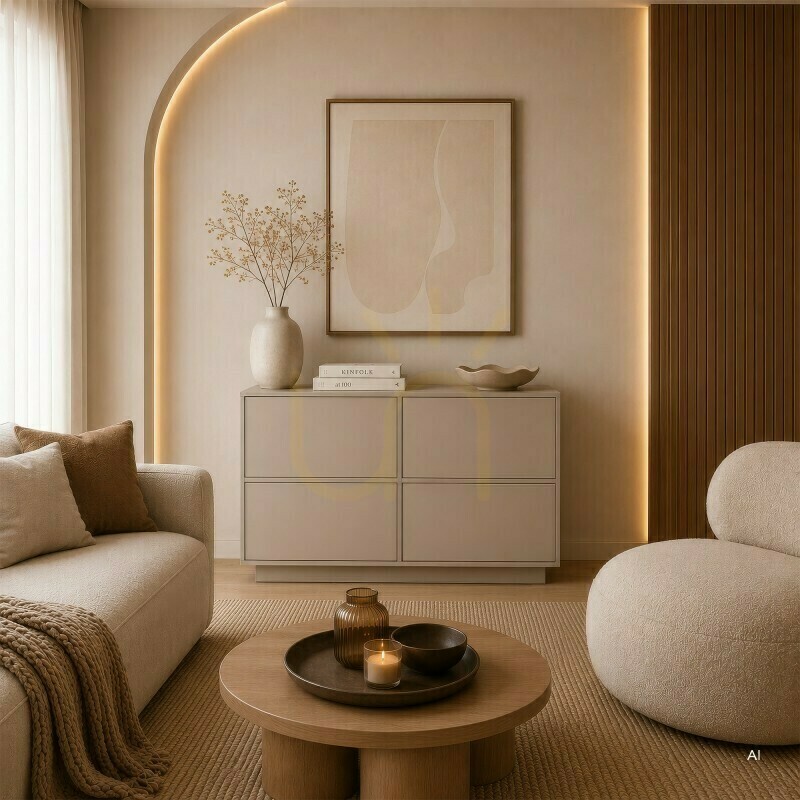 View WASABI Four-Door Chest of Drawers, Cashmere Color by Nova Nook WASABI Four-Door Chest of Drawers, Cashmere Color by Nova Nook