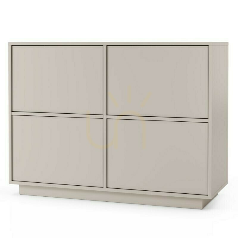 Show WASABI Four-Door Chest of Drawers, Cashmere Color by Nova Nook WASABI Four-Door Chest of Drawers, Cashmere Color by Nova Nook