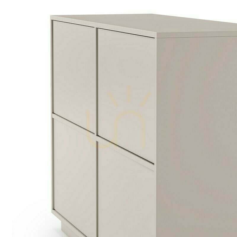 Check WASABI Four-Door Chest of Drawers, Cashmere Color by Nova Nook WASABI Four-Door Chest of Drawers, Cashmere Color by Nova Nook