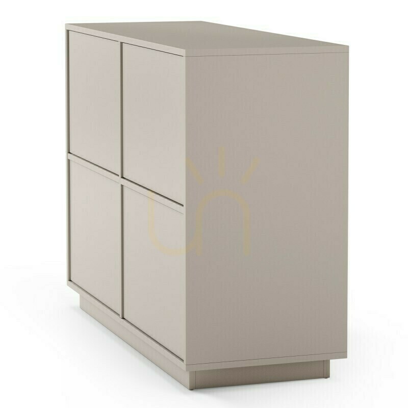 Show WASABI Four-Door Chest of Drawers, Cashmere Color by Nova Nook WASABI Four-Door Chest of Drawers, Cashmere Color by Nova Nook