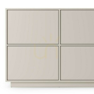 WASABI 8-door dresser, 220 cm, cashmere color by Nova Nook small 5