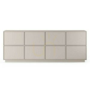 WASABI 8-door dresser, 220 cm, cashmere color by Nova Nook small 0