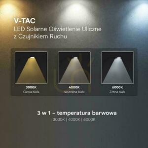 V-TAC 40W LED Solar Street Light, Black, IP65, 150 lm/W, CCT VT-ST43, 6000 lm 12 V-TAC 40W LED Solar Street Light, Black, IP65, 150 lm/W, CCT VT-ST43, 6000 lm small 12