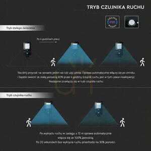V-TAC 40W LED Solar Street Light, Black, IP65, 150 lm/W, CCT VT-ST43, 6000 lm 9 V-TAC 40W LED Solar Street Light, Black, IP65, 150 lm/W, CCT VT-ST43, 6000 lm small 9