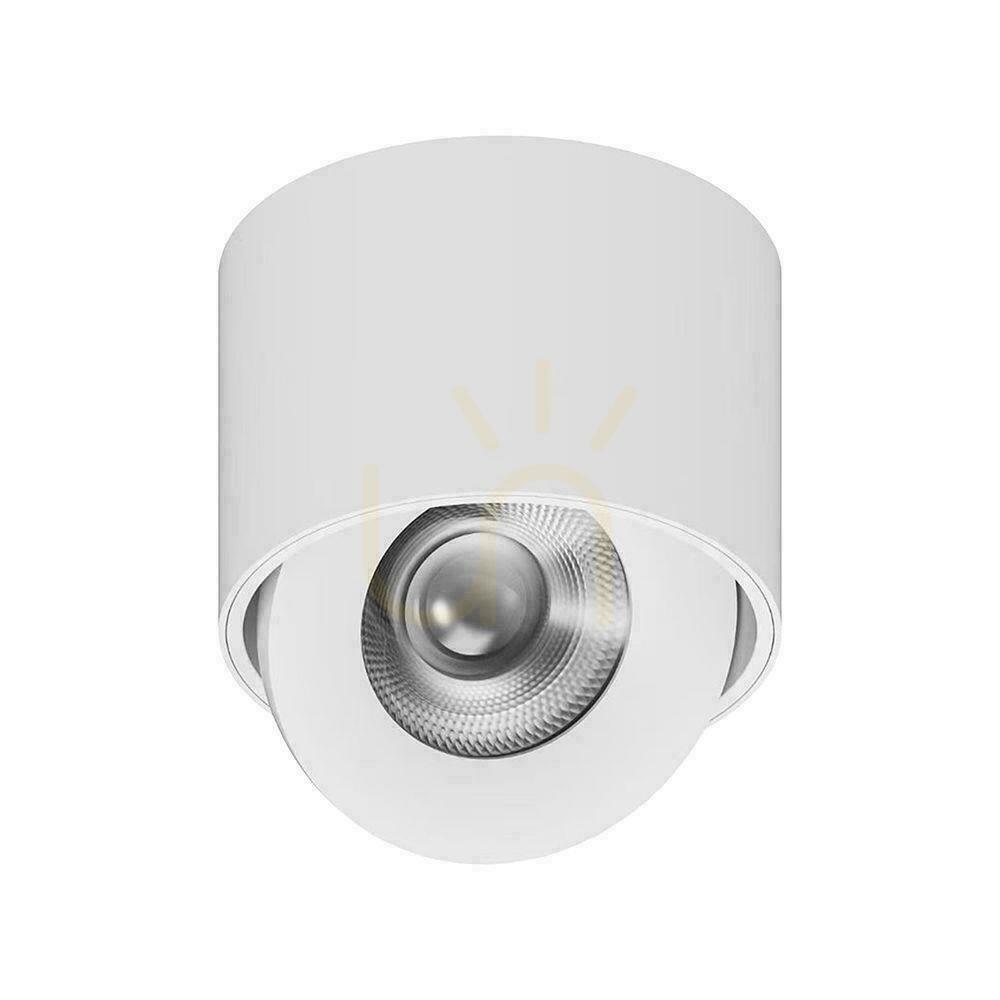 Check V-TAC LED CREE Tiltable Surface-Mounted Downlight, 18W, CRI90+, CCT, IP44, White, VT-110018CCT, 1350 lm, 6-Year Warranty V-TAC LED CREE Tiltable Surface-Mounted Downlight, 18W, CRI90+, CCT, IP44, White, VT-110018CCT, 1350 lm, 6-Year Warranty