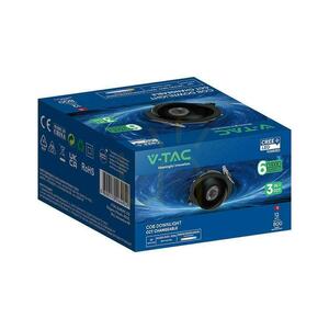 V-TAC LED CREE Recessed Tiltable Downlight, 12W, CRI90+, CCT, IP44, White, VT-110011CCT, 800 lm, 6-Year Warranty 2 V-TAC LED CREE Recessed Tiltable Downlight, 12W, CRI90+, CCT, IP44, White, VT-110011CCT, 800 lm, 6-Year Warranty small 2
