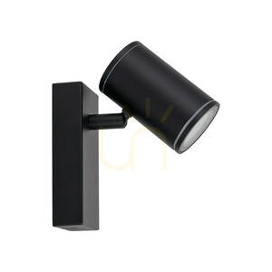 Nexo Black GU10 Wall Sconce IP44 small 3