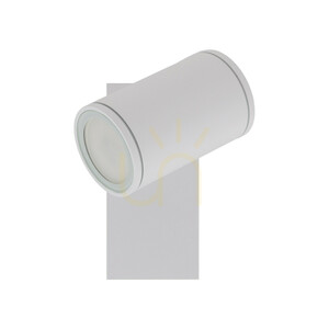 Nexo White GU10 Wall Sconce IP44 small 7