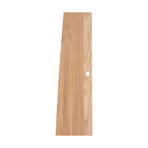 Dubai Floor Lamp, Oiled Oak/Matte Nickel, 1xLED 33 W, Ø30 cm small 3