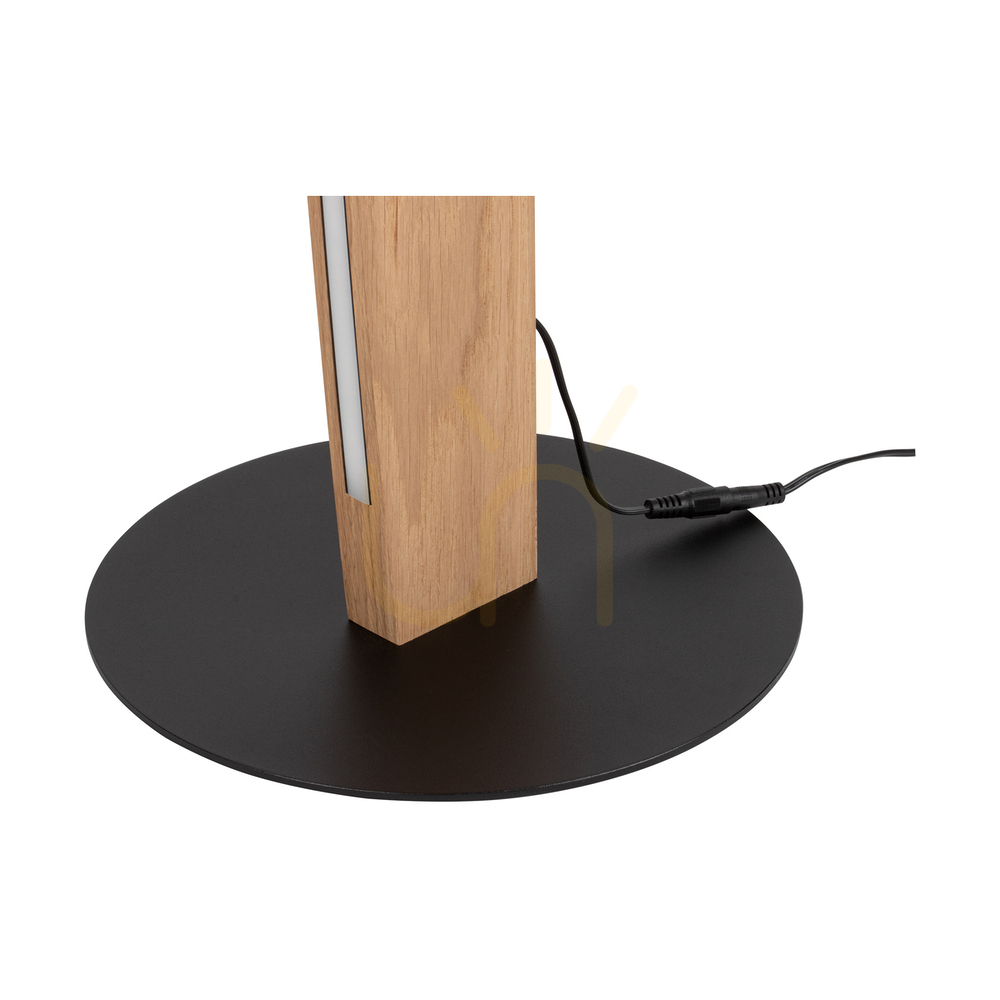 Preview Dubai Floor Lamp, Oiled Oak/Black, 1xLED 33 W, Ø30 cm Dubai Floor Lamp, Oiled Oak/Black, 1xLED 33 W, Ø30 cm