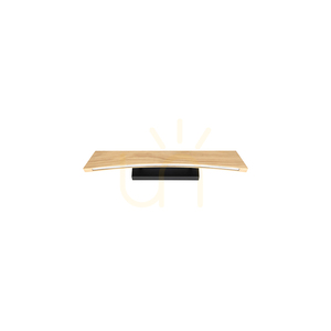 Ziad Wall Sconce, Oiled Oak/Black, 1xLED 11.5 W, 56 cm small 2