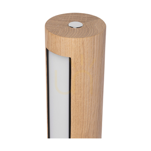 Conor Floor Lamp, Oiled Oak/Black, 1xLED 32 W, Ø30 cm small 2