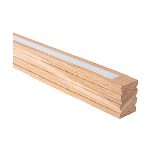Riflet Pendant Light, Oiled Oak/Matte Nickel, 3xLED, 28 W, Up&amp;Down, 120 cm small 2
