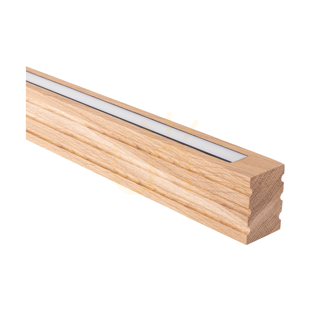 Preview Riflet Pendant Light, Oiled Oak/Black, 3xLED, 28 W, Up&Down, 120 cm Riflet Pendant Light, Oiled Oak/Black, 3xLED, 28 W, Up&Down, 120 cm