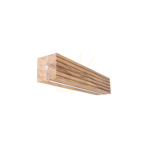 Riflet Wall Sconce, Oiled Oak/Black, 2xLED, 13.9 W, 38 cm 0 Riflet Wall Sconce, Oiled Oak/Black, 2xLED, 13.9 W, 38 cm small 0
