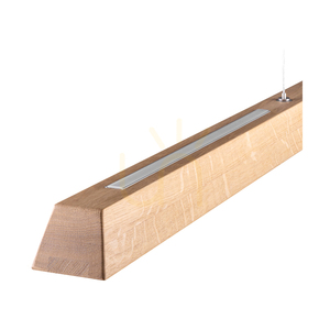 Derott Pendant Light, Oiled Oak/Matte Nickel, 3xLED, 42 W, Up&Down, 115 cm small 1