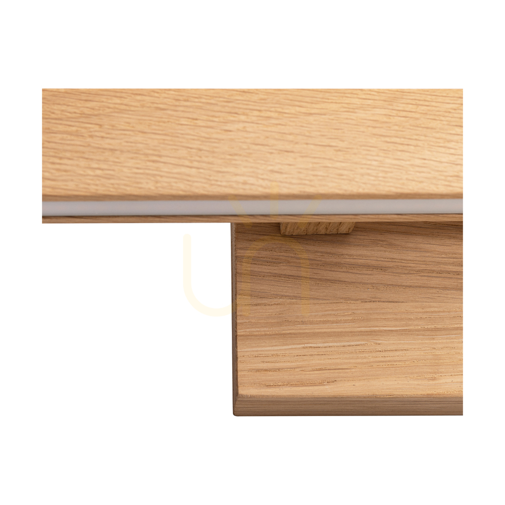 Preview Smal CCT Wall Sconce, Oiled Oak, 1xLED 5.4 W, 40 cm Smal CCT Wall Sconce, Oiled Oak, 1xLED 5.4 W, 40 cm