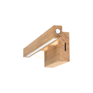 Smal CCT Wall Sconce, Oiled Oak, 1xLED 5.4 W, 40 cm 0 Smal CCT Wall Sconce, Oiled Oak, 1xLED 5.4 W, 40 cm small 0