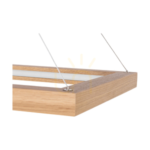 Legno Pendant Light, Oiled Oak, 1xLED 33 W, Up&Down, 84 cm 2 Legno Pendant Light, Oiled Oak, 1xLED 33 W, Up&Down, 84 cm small 2