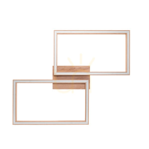 Ramme Ceiling Light / Wall Sconce, Oiled Oak, 2xLED, 48 W, 83 cm 0 Ramme Ceiling Light / Wall Sconce, Oiled Oak, 2xLED, 48 W, 83 cm small 0