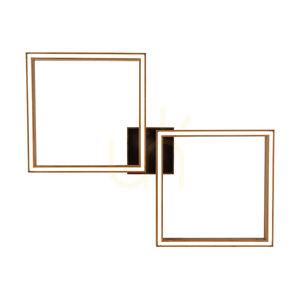 Ramme Ceiling Light / Wall Sconce, Oiled Oak/Black, 2xLED, 48 W, 89 cm 1 Ramme Ceiling Light / Wall Sconce, Oiled Oak/Black, 2xLED, 48 W, 89 cm small 1