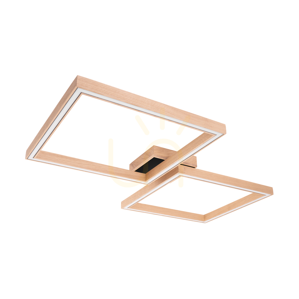Preview Ramme Ceiling Light / Wall Sconce, Oiled Oak/Black, 2xLED, 48 W, 89 cm Ramme Ceiling Light / Wall Sconce, Oiled Oak/Black, 2xLED, 48 W, 89 cm
