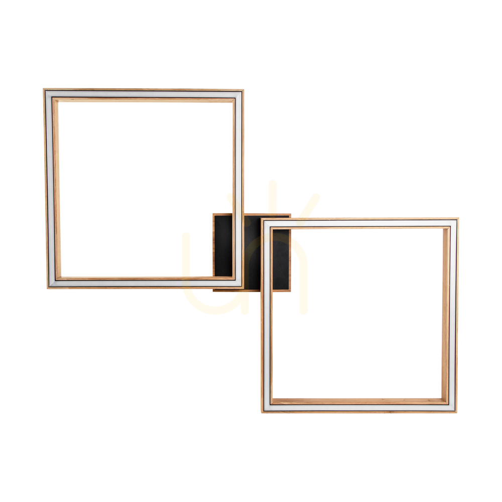 Check Ramme Ceiling Light / Wall Sconce, Oiled Oak/Black, 2xLED, 48 W, 89 cm Ramme Ceiling Light / Wall Sconce, Oiled Oak/Black, 2xLED, 48 W, 89 cm