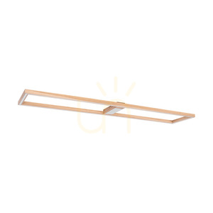 Ramme Ceiling Light / Wall Sconce, Oiled Oak/Matte Nickel, 1xLED 57 W, 163.7 cm small 2
