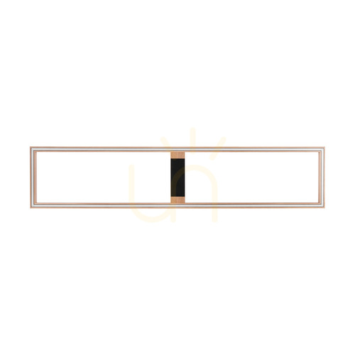 Check Ramme Ceiling Light / Wall Sconce, Oiled Oak/Black, 1xLED 57 W, 163.7 cm